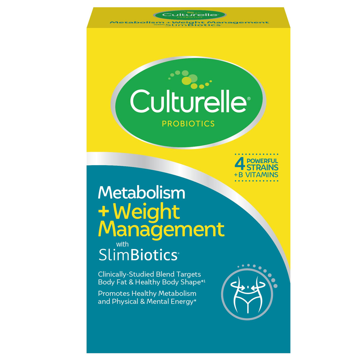 Culturelle Complément Alimentaire SlimBiotics 30 Capsules vue avant