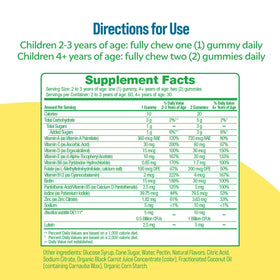 Culturelle Gummies Multivitamines + Probiotiques saveur pêche et baies