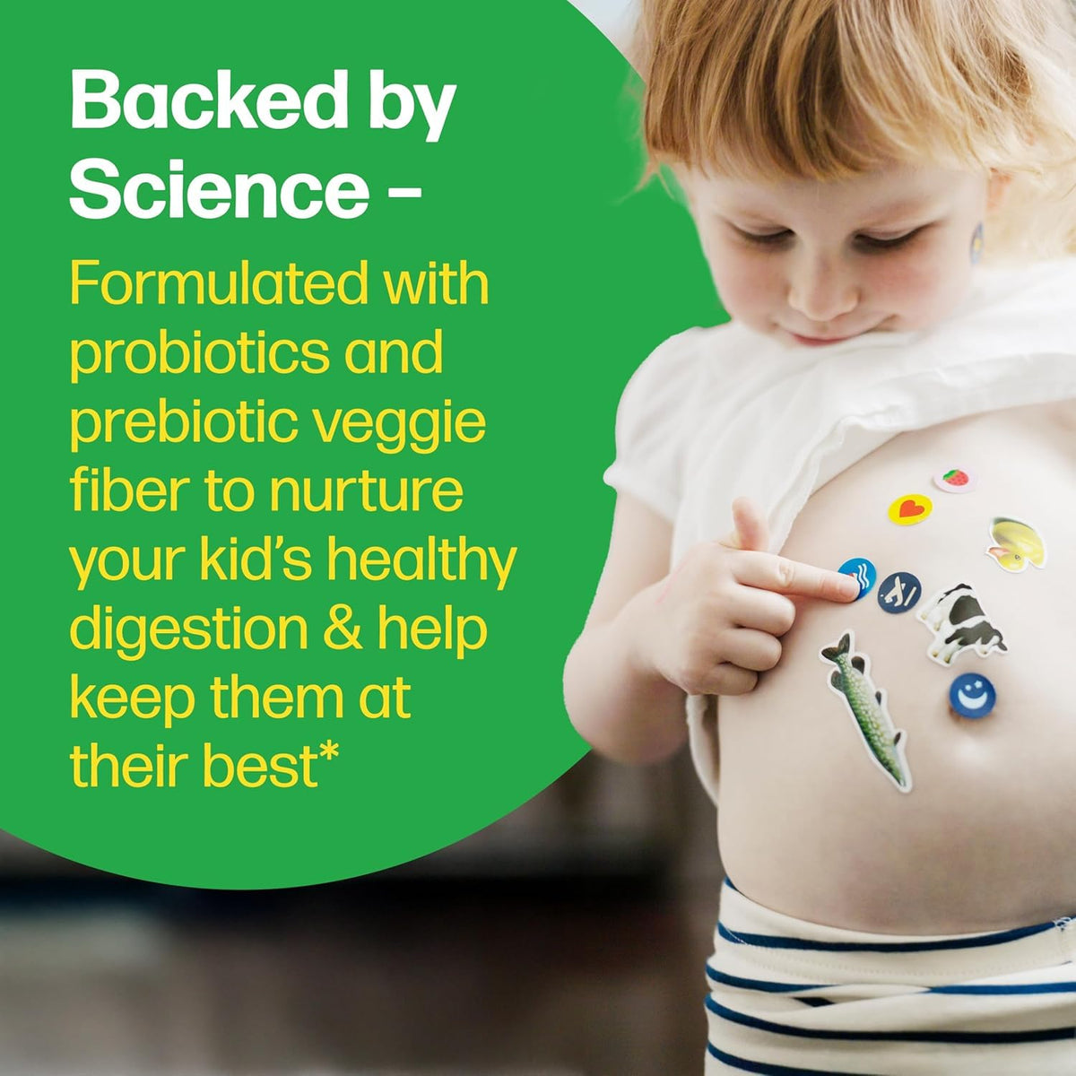Culturelle Gummies Probiotiques + Fibres Végétales 60 Gummies en gros plan