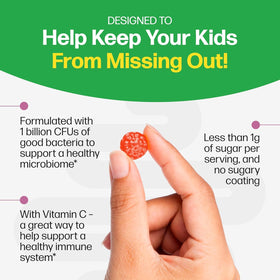 Culturelle Gummies Probiotiques + Fibres Végétales 60 Gummies sur une table