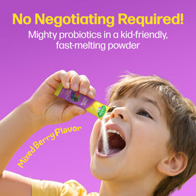 Culturelle Kids Probiotiques stick pack à côté d'autres compléments alimentaires