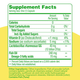 Culturelle Pro-Well 3-en-1 Complète capsules ouvertes