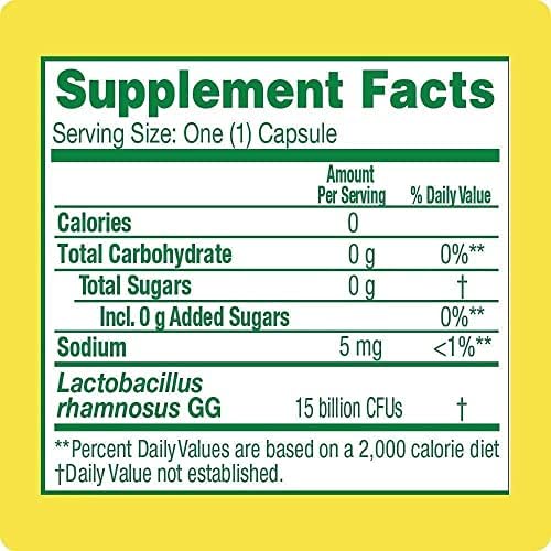 Culturelle Probiotique 30 Capsules avec d'autres compléments alimentaires