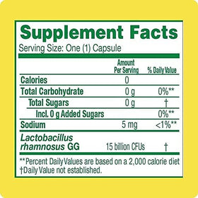 Culturelle Probiotique 30 Capsules avec d'autres compléments alimentaires