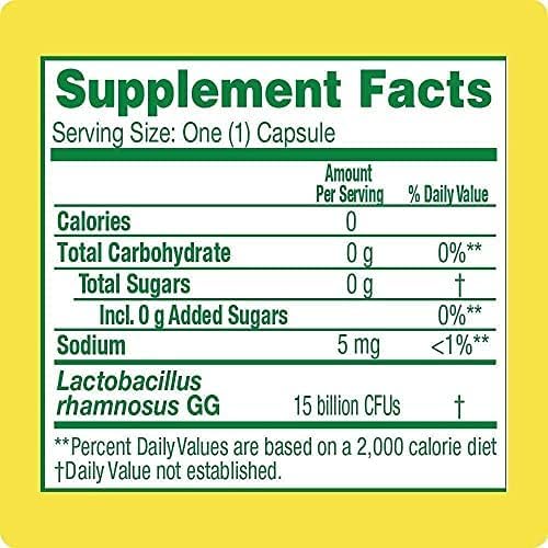 Culturelle Probiotique 50 Capsules avec d'autres compléments alimentaires