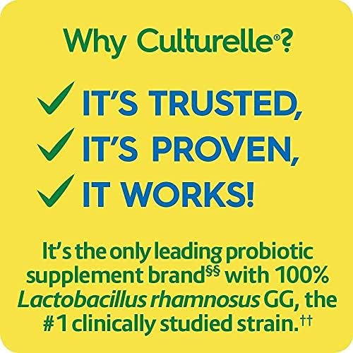 Culturelle Probiotique 50 Capsules avec étiquette détaillée