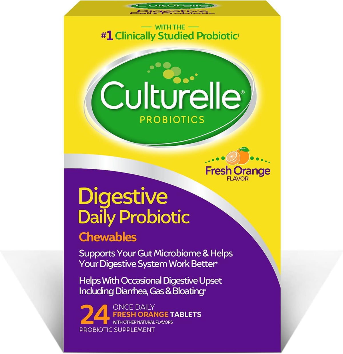 Culturelle Probiotique à Mâcher 24 comprimés emballage avant