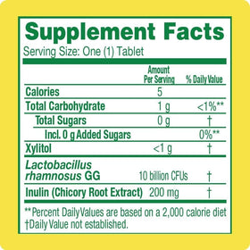 Culturelle Probiotique à Mâcher comprimés orange