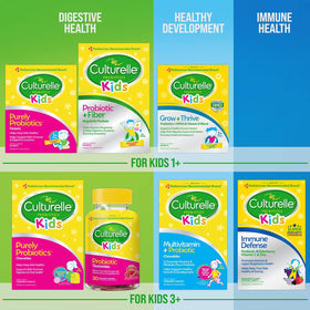 Culturelle Probiotique Enfants 60 sachets sans saveur, utilisation avec compote de pommes