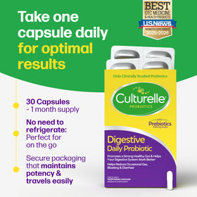 Culturelle Probiotique Quotidien capsules ouvertes