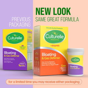 Culturelle Probiotiques Défense Ballonnements, capsules sur une table