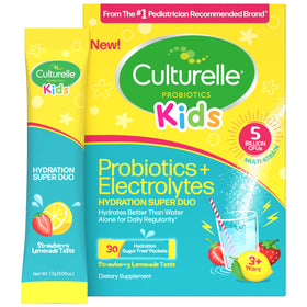 Culturelle Probiotiques Enfants 30 sachets saveur citron fraise vue de face