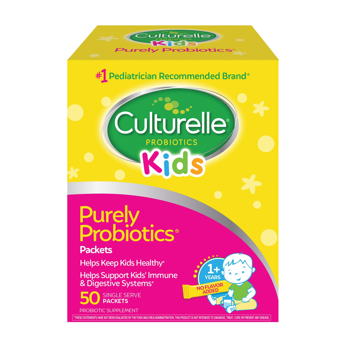 Culturelle Probiotiques Enfants 50 sachets individuels en boîte