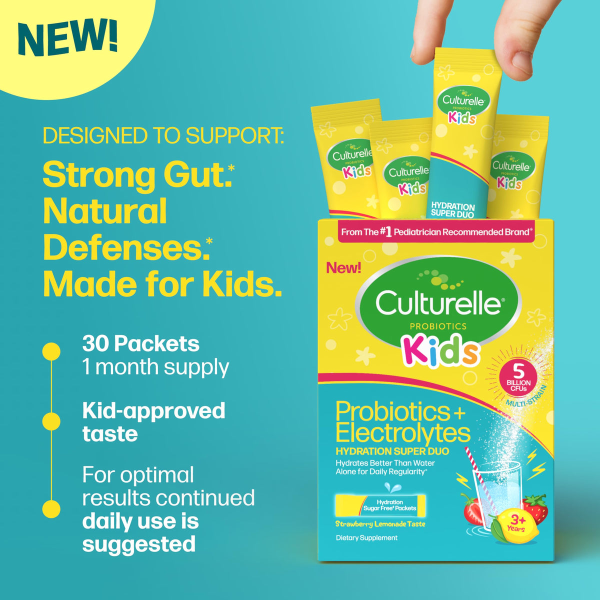 Culturelle Probiotiques Enfants sachets en boîte