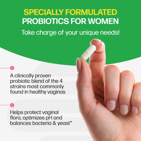 Culturelle Probiotiques Femmes 4-en-1 50 capsules avec emballage