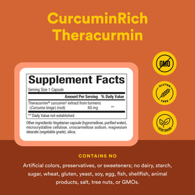 Curcuma Double Force Natural Factors avec d'autres compléments alimentaires