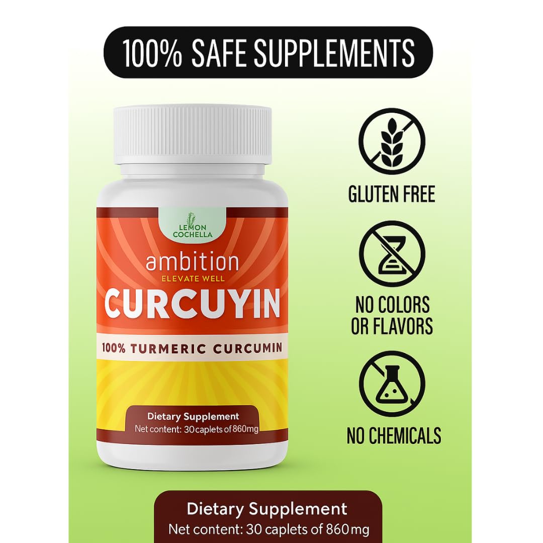 Curcuyin capsules de curcuma à l'intérieur de l'emballage
