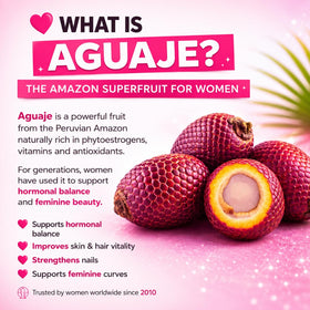 Curvy Fruit Aguaje Capsules étiquette avec ingrédients