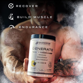 Cutler Nutrition BCAA EAA Poudre de Récupération 408g en utilisation après l'entraînement