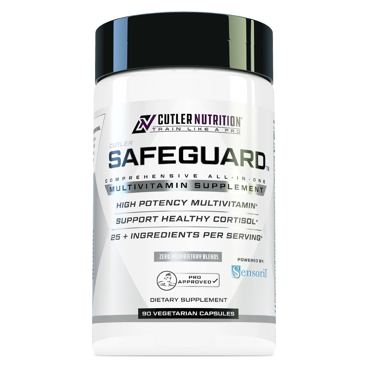 Cutler Nutrition Multivitamine Safeguard 90 comprimés vue de face