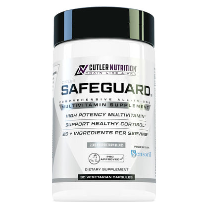 Cutler Nutrition Multivitamine Safeguard 90 comprimés vue de face
