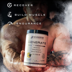 Cutler Nutrition Poudre BCAA EAA Citron Acide 465g - Ingrédients sur l'emballage