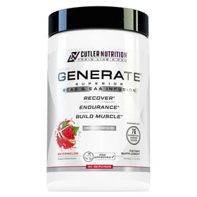 Cutler Nutrition Poudre EAA et BCAA 30 Servings saveur pastèque vue de face