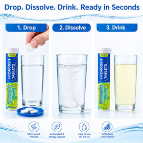 Cxlusxiu tablettes d'hydrogène en utilisation quotidienne