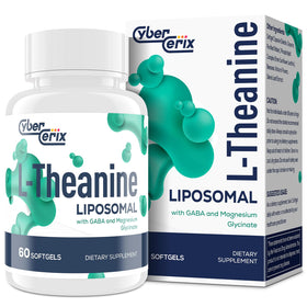 CyberCerix L-Théanine Liposomale 500mg gélules avant