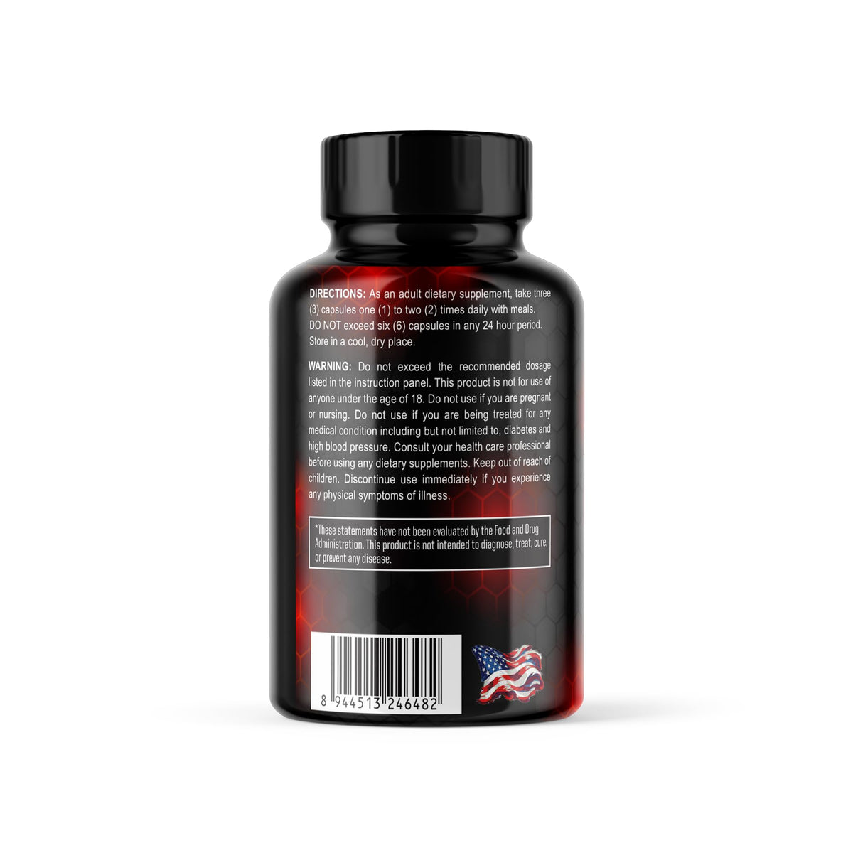 Cycle Safe de Muscle a balanced routine - boîte ouverte montrant les capsules