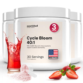 CycleBloom 40:1 Myo-Inositol & D-Chiro Inositol Powder packaging front view