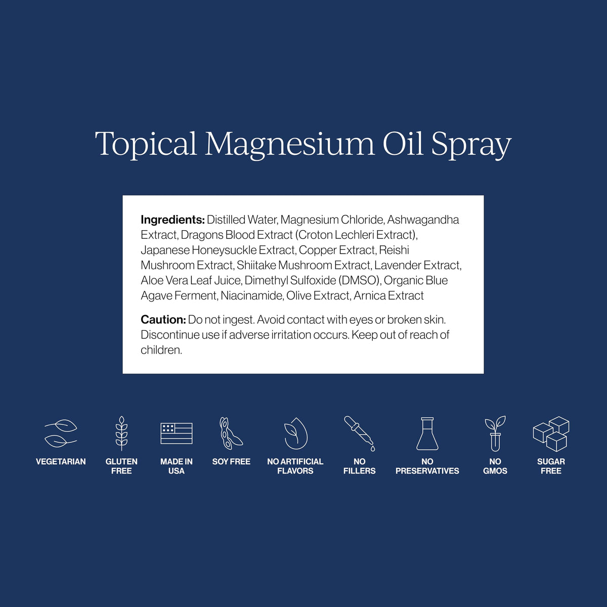 CYMBIOTIKA Spray d'Huile de Magnésium Topique 200ml côté