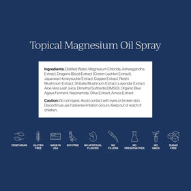 CYMBIOTIKA Spray d'Huile de Magnésium Topique 200ml côté