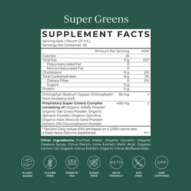CYMBIOTIKA Super Greens emballage avec 30 sachets