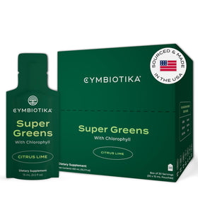 CYMBIOTIKA Super Greens sachets individuels avec goût citron vert