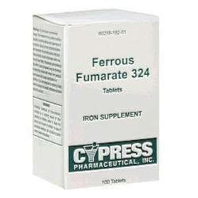 Cypress Ferrous Fumarate 324 Tablettes boîte vue avant