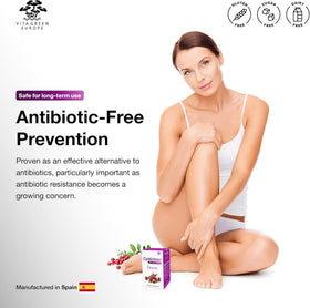 Cysticlean 240mg PAC Complément Alimentaire avec étiquette détaillée