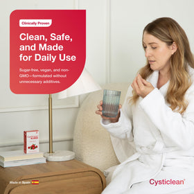 Cysticlean Cranberry 240 mg PAC, détails de la composition