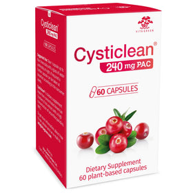 Cysticlean Cranberry 240 mg PAC, emballage avant