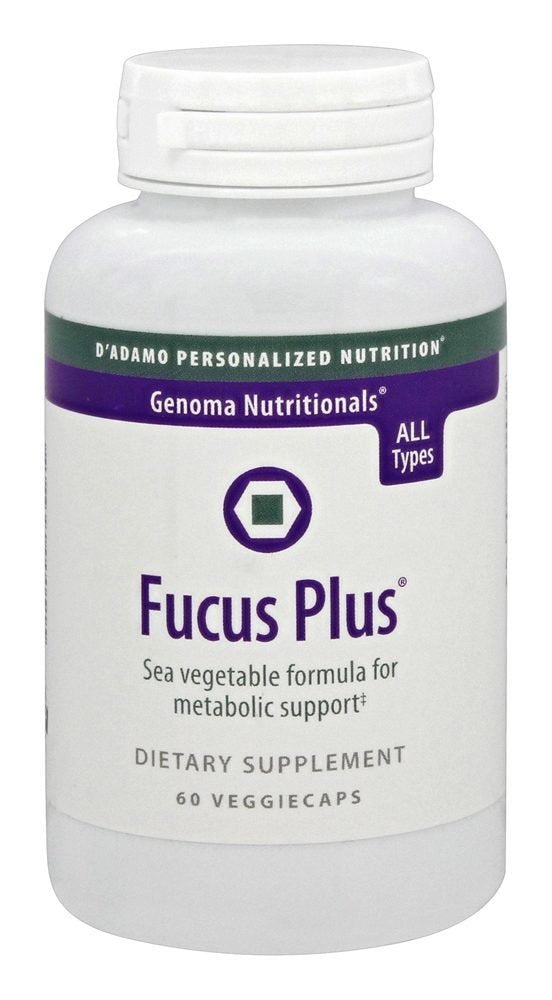 D'Adamo Fucus Plus 60 Veggiecaps packaging