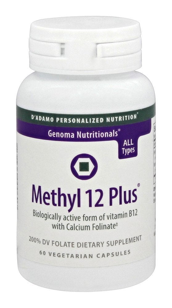 D'Adamo Methyl 12 Plus 60 comprimés vue avant