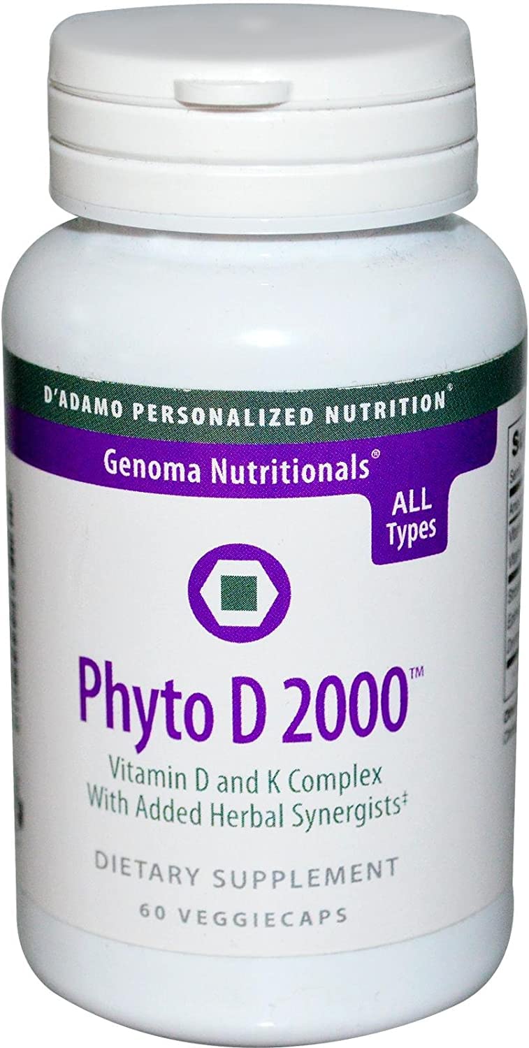 D'Adamo Phyto D 2000 60 Vcaps vue avant avec emballage