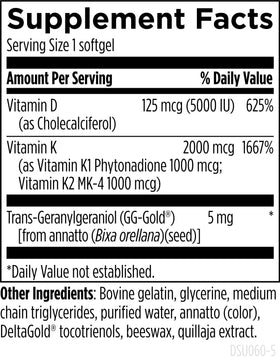 D-Evail 5 000 UI Vitamine D3 gélules sur table