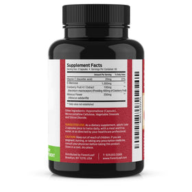 D-Mannose 1000mg de ForestLeaf sur fond blanc