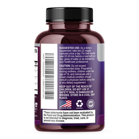 D-Mannose 1300 mg et sa composition sur le flacon