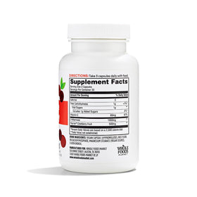 D-Mannose avec Cranberry capsules à l'intérieur du flacon