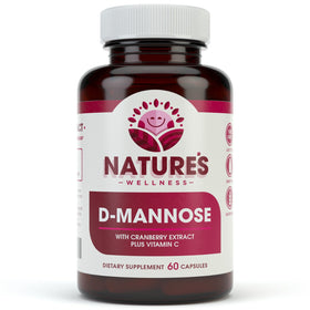 D-Mannose Natures Wellness bouteille vue de face