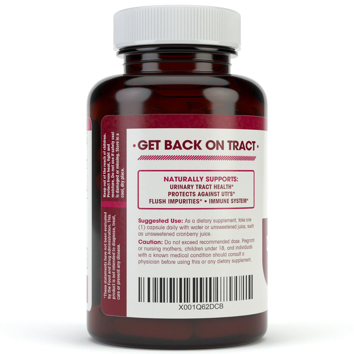 D-Mannose Natures Wellness étiquette et informations nutritionnelles