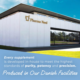 D-Pearls Pharma Nord, flacon ouvert avec perles visibles