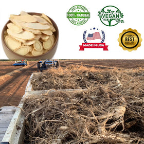 DABC OAK LAND tranches de ginseng américain dans leur emballage